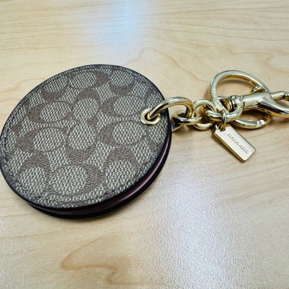 Coach Signature C Bag Charm - Picture 1 of 2